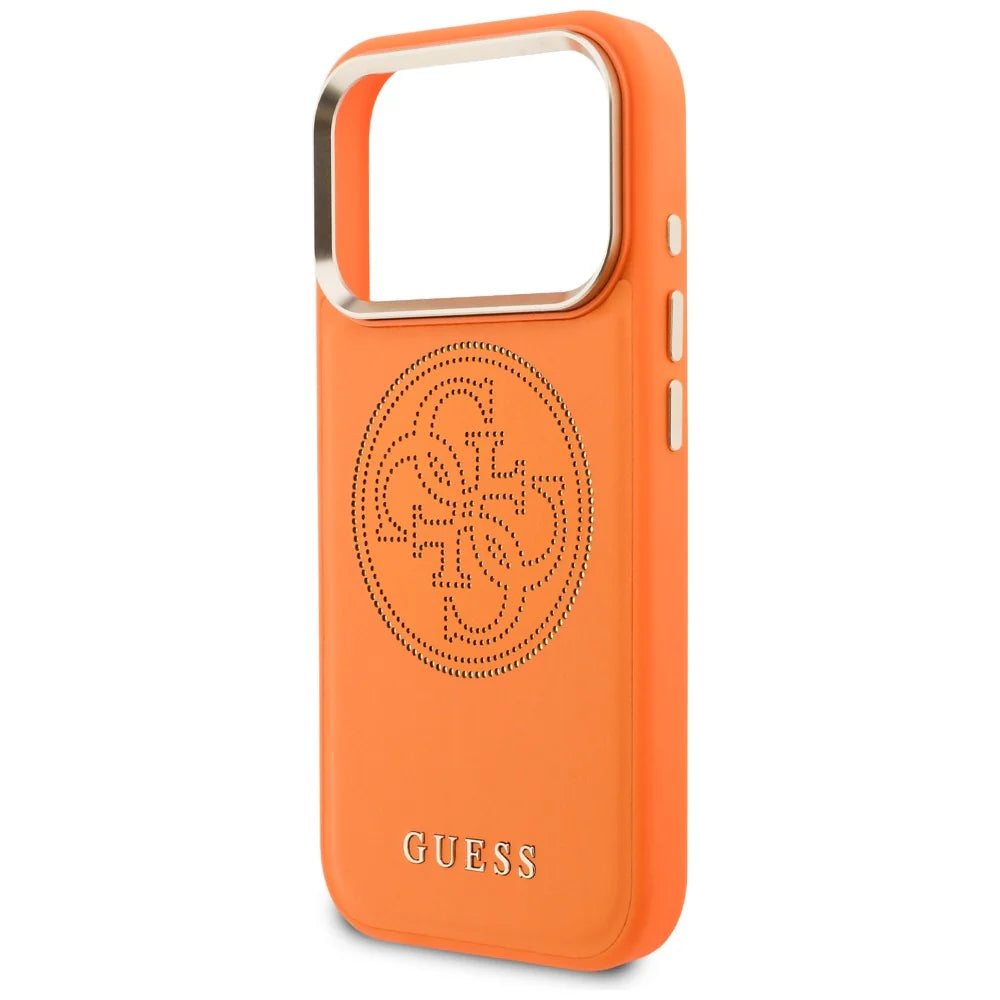 Guess 4G MagSafe Hülle Orange für iPhone 17 Pro Max