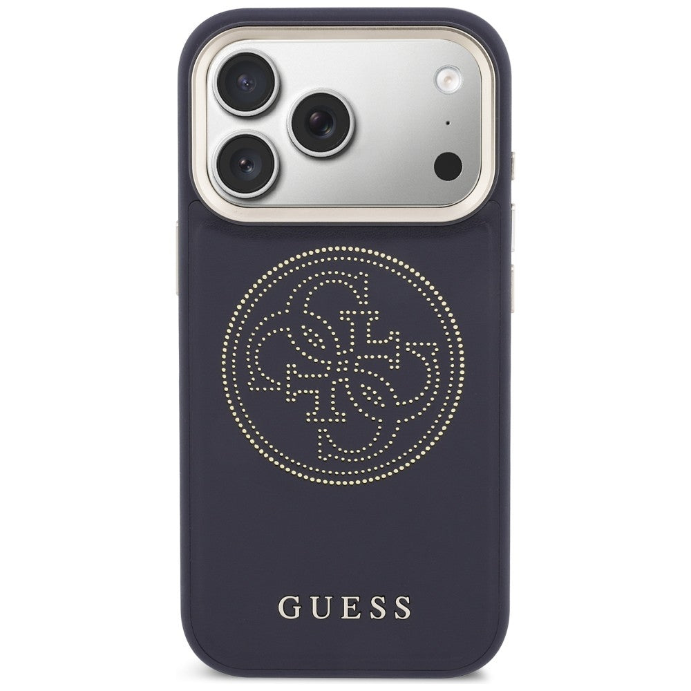 Guess 4G MagSafe Hülle Blau für iPhone 17 Pro Max
