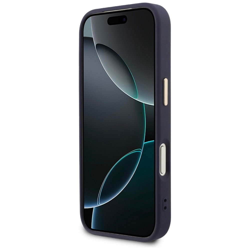 Guess 4G MagSafe Hülle Blau für iPhone 17 Pro Max