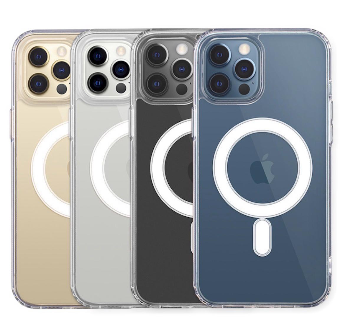 iPhone transparente MagSafe Hülle stoßfest